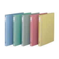 コクヨ　30穴リングファイルPP　A4タテ　背幅27mm　ピンク　フ-F460P　2冊