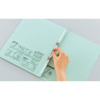 コクヨ ガバットファイル(背幅伸縮ファイル)＜ツイン＞ A4タテ 1000枚とじ 青 ブルー フ-VT90NB 1セット(1冊×3)