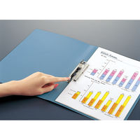 コクヨ レバーファイル A4S PPシート フ-F320B 1セット(2冊)