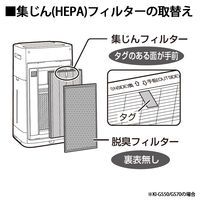 シャープ（Sharp） 交換用集じんフィルター FZ-D70HF 1枚