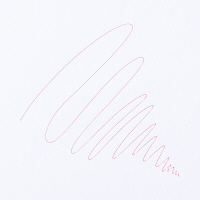 アスクル　キャップ式ラバーボールペン　油性　0.7mm　赤インク  オリジナル