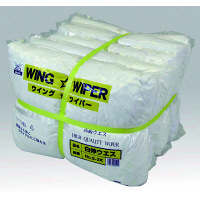 【布ウエス】エイ・エム・ジェイ 白伸ウエス NO.5-2K 1パック（2kg）