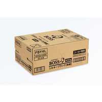 【缶コーヒー】サントリー BOSS（ボス） シルキーブラック 無糖 ボトル缶 400g 1箱（24缶入）