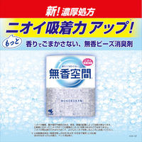 無香空間 特大 消臭剤 本体 無香料 消臭ビーズ 630ｇ 1セット（5個） 小林製薬
