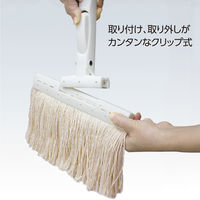 テラモト クリップモップＥ 替糸 160g 幅240ｍｍ 【ワンタッチモップ/クリップモップ用】【各社共通】 1セット（5枚）