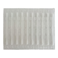 コットン・ラボ　ホテルアメニティー　ピュア綿棒S　1箱（1200本：100本入×12パック）