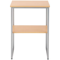 アール・エフ・ヤマカワ　スチール電話台　ナチュラル　幅500×奥行350×高さ730mm RFTC-5073NA　1台