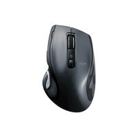 ワイヤレスマウス 無線 2.4GHz 5ボタン ブルーLED 高速スクロール ブラック M-A-BL03DBBK エレコム 1個  オリジナル