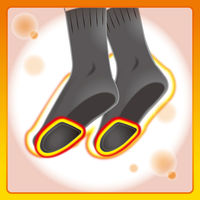 靴下用カイロ エステー オンパックス 貼るくつ下用 黒 くつ下のつま先裏に貼るカイロ 持続9時間（240足：15足入×16箱)