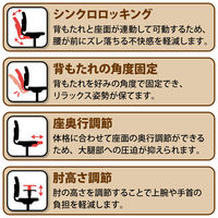 【軒先渡し】 エルゴヒューマン スマート オフィスチェア エラストメリックメッシュ 肘無し ブルー EHS KM15 BL 1脚（直送品）