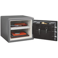 【設置込】セントリー テンキー式耐火・耐水金庫 （1時間耐火） 22.8L ガンメタルグレー 幅415×奥行491×高さ348mm 1台（直送品）