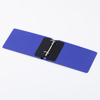 リヒトラブ　リングファイル　B6ヨコ　背幅36mm　青　F870U