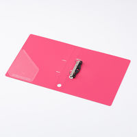 リヒトラブ リクエスト D型リングファイル A4タテ 背幅34mm 赤（レッド） G2220-3