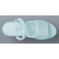 山一　２ＷＡＹサンダル（面ファスナー）　ブルー　Ｌ　ナースサンダル　1足