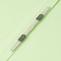 フラットファイル厚とじ A4タテ 120冊 グリーン アスクル  オリジナル