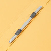 フラットファイル厚とじ A4タテ 120冊 イエロー アスクル  オリジナル