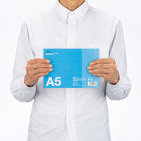 アスクル　カードケース　ハードタイプ　A5　100枚  オリジナル