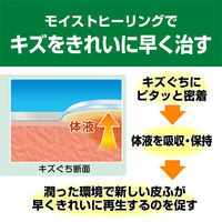 ニチバン 家庭用創傷パッド 救急絆創膏 ケアリーヴ 治す力 T型サイズ 58mm×55mm CN8T　1箱（8枚入）