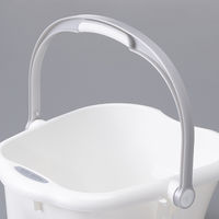 イノマタ化学　リラックス足湯　ホワイト　250364　足浴バケツ