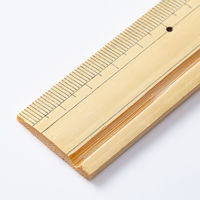 竹尺 片目 30cm 定規 300-045 銀鳥産業