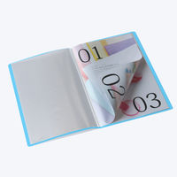 プラス シンプルクリアーファイル10P FC-210SC BL 1冊