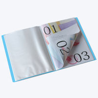 プラス シンプルクリアーファイル40P FC-240SC BL 1冊