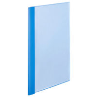 プラス クリアファイルスリム ブルー FL-190CF ブル- 1冊（直送品）