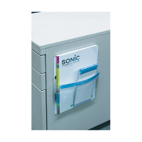 ソニック　ソフトマグネットポケット　白　A4　MP-358-W　（直送品）