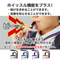 オープン工業　吊り下げ名札リールアーバンS　NU-4P-RD　（直送品）