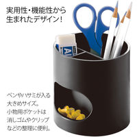 プラス ペンスタンド ダークグレー WP-110N 1個（直送品）