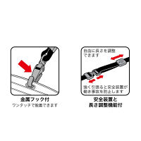 オープン工業　吊下名札レザー調　緑　N-123P-GN　（直送品）