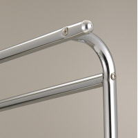 サントミ ダブルコートハンガー 幅800×奥行430×高さ1000～1650mm TH-SUA 1台 ハンガーラック キャスター脚