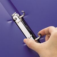 リヒトラブ　リングファイル　A3ヨコ　背幅36mm　青　F876U