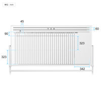 プラス アルミ枠ホワイトボード 予定表1ヶ月 幅1907mm WB-1809DSJY1T 1台（2梱包）（取寄品）