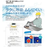 【防塵マスク】 スリーエム ジャパン 防じんマスク（DS2）排気弁付き 8805-DS2 レギュラー （10枚入×24箱）