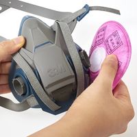 スリーエム（3M）　防塵マスクフィルター　ろ過材　2091　OHSP　1セット（60枚：2枚入×30組）