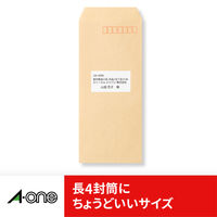 エーワン（A-one）ラベルシール 表示・宛名ラベル マット紙 プリンタ兼用 封筒 シール ステッカー A4 24面  22シート  72524