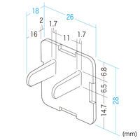 サンワサプライ コンセント安全キャップ(3P用・ホワイト) TAP-CAP3P5 1セット(5個入)（直送品）