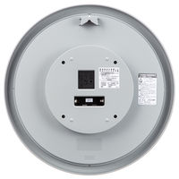 リズム フィットウェーブプリミエ 直径340 シルバーメタリック 8MY494SR19 1個 アクリル風防 アナログ表示 電波時計 電池付き