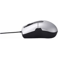 バッファロー 有線マウス（静音） BSMBU26SMシリーズ シルバー ブルーLED式/3ボタン/静音タイプ BSMBU26SMSV