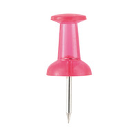 ハピラ　ダルマ画鋲　クリアカラー　S4113　1ケース（約60個入）