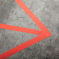 現場のチカラ ラインテープ 赤 幅50mm×長さ20m アスクル 1セット（10巻入）  オリジナル