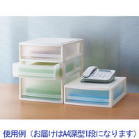 天馬　プロフィックス　ルームケースプチ　レターケース　A4深型1段　4個