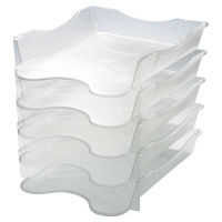 ソニック トレー レタートレー メガタフトレー 透明 DA-2658-T 5個