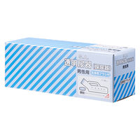 浅井商事　塩ビ透明尿器　男性用　洗浄ブラシ付　100334