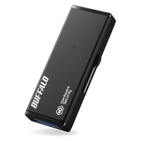 バッファロー セキュリティーUSBメモリー ハードウェア強制暗号化 4GB 黒 RUF3-HSL4G USB3.0対応（直送品）