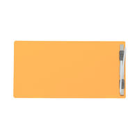 プラス　フラットファイル厚とじ500　A5ヨコ　イエロー　No.042SW（87607）　1セット（30冊）