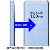 アスクル　背幅伸縮ファイルPPラミネート　5色ミックスパック　87340　1セット（30冊）  オリジナル