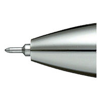 ぺんてる ゲルインクボールペン エナージェル 0.5mmニードルチップ 赤 ノック式 ブルー軸 BLN75-B 1本