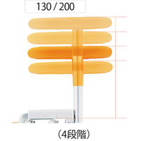 パナソニック エイジフリー 入浴グリップ Nー130 オレンジ PN-L12011D 1台 S0841